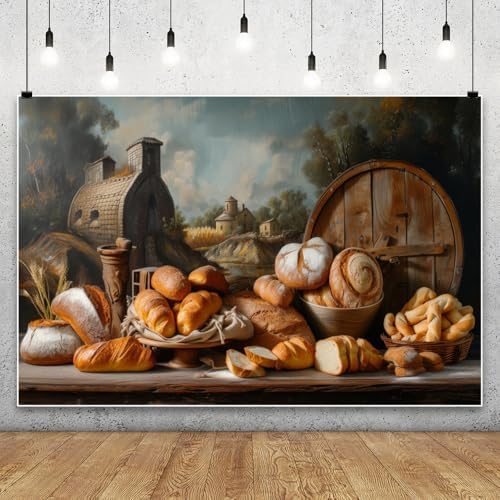 Bakery Baking Backdrop 8x6ft Baby Baker Photography Background - Image 2