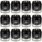 YOROXRG Scented Candles Gifts Set 12 Pack Soy Wax Travel Tin Jar Candles for Home 3.05 OZ for Mom for Christmas, Birthday, Thanksgiving, Mother's Day(Gradient Color) by YOROXRG