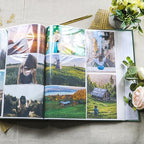 Holoary Photo Album 4x6 600 Photos 5 Pictures Per Page, 4”x6” Picture Album, Linen Fabric Cover Big Picture Book for Photos, 4x6 Photo Albums for Family Weddings Travel Memories(Dark Green) - Image 7