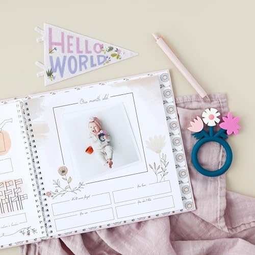 Lucy Darling Petit Milestone Pennants – Baby Monthly Milestone Pennant Flags – Newborn Photo Props & Felt Nursery Decor – Keepsake Banner Set for Baby Photos – Little Artist - Image 4