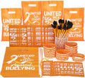 Resurhang 200 Pcs Anti Bullying Items Bulk, United Orange Favors by Resurhang