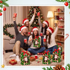 Eaasty 24 Pcs Christmas Gift Boxes with Window Santa Gift Boxes - Image 3