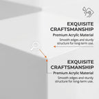 Fushiton 6 PCS Nesting Buffet Risers Set, 5/6/7/8/9/10 in Stackable White Display Stands for Food, Desserts, Jewellery and Collectibles, Versatile Table Riser for Catering, Parties and Retail Displays - Image 4