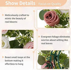 NUPTIO Candle Rings Wreaths, Wedding Centerpieces for Tables, 14 inch Diam - Image 5
