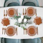 Kochorie 400 Pieces Cielito Lindo Party Supplies, Platos De Barro Mexicanos Fiesta Disposable Tableware Sets with Paper Plates Cups Napkins Cutlery Serves 50 for Baby Shower Mexican Party Supplies - Image 5