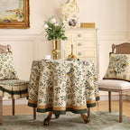 patdrea Designer French Printed Tablecloth,Round,Diameter 55" - Image 2