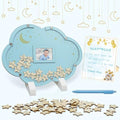 xiheer Baby Shower Guest Book Alternatives, Cloud Baby Shower Decorations by xiheer
