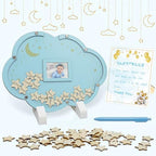 xiheer Baby Shower Guest Book Alternatives, Cloud Baby Shower Decorations by xiheer