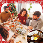 MTLEE 50 Pcs Happy Holiday Candles Gift Favors for Guests 1 oz - Image 3