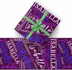 AOFUN Designer Wrapping Paper For Him - Custom Gift Tissue Paper Roll - 3 Rolls 58" x 23" - Image 2