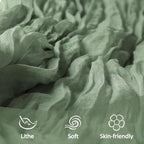 12 Pack 35 x 120 Inch Sage Green Table Runner Cheesecloth - Image 5