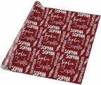 AOFUN Personalized Name Text Wrapping Paper Gift Wrap Funny Wrapping Papper Funny Gift Bags For Adults Cute Wrapping Paper Gift Wrap Funny 3 Rolls 58" x 23" - Image 5