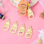 50 Pcs Golden Poppin Bottle Opener Baby Shower Favors Birthday for Guest - Image 5