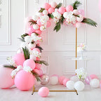 Outvita 6.6ft Wedding Arch, Metal Backdrop Stand Wedding Ballon Arch Frame Decoration Support Stand for Ceremony Indoor Outdoor Party Event Baby Shower - Image 7