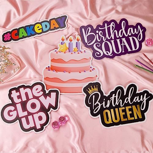 (Birthday Pack) Elevate Your PhotoBooth Experience with Durable & Waterproof Props - Perfect for Weddings, Birthdays, & Photo Booth Businesses - PVC Foamboard Adult Party Photo Props - Image 3