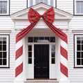 Riceshoot 32x250 Inch Christmas Tartan Plaid Red Bow, Giant Decorations by Zuqqaaoor
