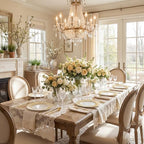 IOOOOO 100Pcs 10" Gold Plastic Dinner Plates, Heavy Duty Disposable Plates - Image 4