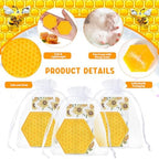 50 Set Bee Theme Baby Shower Soap Favors for Guests - Image 3