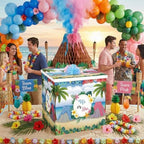 AmazingSpark 28in Giant Gender Reveal Gift Box Kit, Stitch and Angel - Image 6