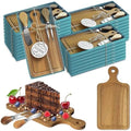 24 Sets Bridal Shower Game Prizes, Mini Charcuterie Boards, Acacia Wooden by AZEAM