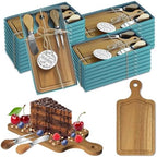 24 Sets Bridal Shower Game Prizes, Mini Charcuterie Boards, Acacia Wooden by AZEAM