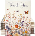 Thank You Wildflowers and Butterflies Seed Packets for Guests - Party Favors for Wedding, Bridal Shower, Baby Shower or Sprinkle, Birthday - Gender Neutral - Already Filled - Pack of 20 by Digital+Voyager
