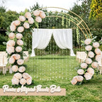 Peonies Artificial Flowers Bulk, 4.7’’ 56 Pcs Fake Peony - Champagne - Image 5