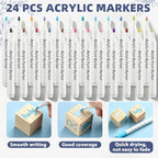 wookidel 118PCS Baby Shower Games Kit, Baby Blocks for Baby Shower - Image 6