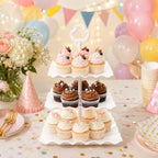 12 Pack Cupcake Stand Dessert Display Tower Serving Tray for Parties - Image 2