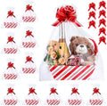 Thenshop 44 Pcs Empty Gift Basket Bulk,Basket Gifts, Red, White, Stripe by Thenshop