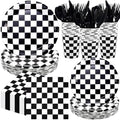 Pickmesh 400 Pcs Race Car Birthday Party Supplies Plates Napkins Serve 50 by Pickmesh