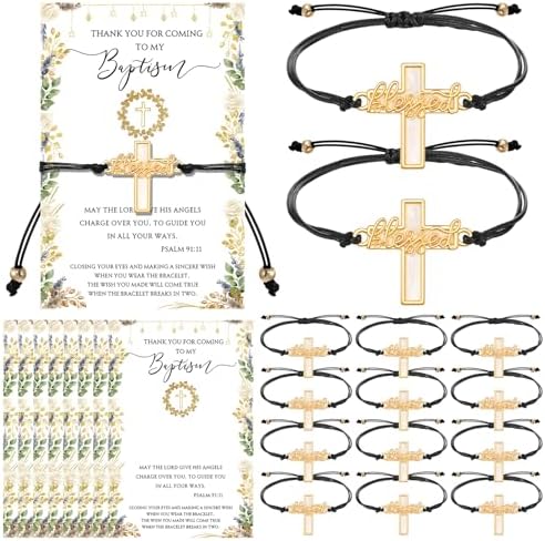Tondiamo Baptism Party Favors for Guests Bulk by Tondiamo