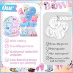 224pcs Gender Reveal Decorations, All-in-One Decor Set for 24 Guests - Image 3