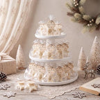 Leelosp 20 Set Snowflake Soaps Christmas Baby Shower Favors for Guests - Image 3