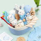 30 Piece Baby Gift Basket – Luxury Curated Baby Gift Basket for Newborn - Image 2