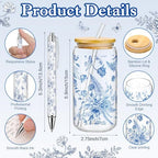 LemonRoad 24 Pcs Blue Floral Gift Sets Bulk with Gift bags for women - Image 3