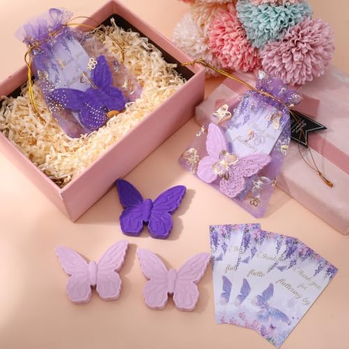 60 Sets Butterfly Soap Baby Shower Favors for Guests Party Gifts - Image 7