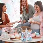 24 Pieces It's a Boy Baby Shower Party Favors Vintage Milk Favor Jars DIY Glass Milk Jars Bottles Blue Mini It's a Boy Sports Baby Shower Bottles with Cork for Guests Gender Reveal Centerpiece Decor - Image 7