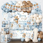 Beary First Birthday Decorations, Teddy Bear One Year Old Birthday by Unknown
