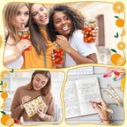 LemonRoad 24Pcs Orange Fruit Gift Sets Bulk for Women, Birthday Party Gifts - Image 5