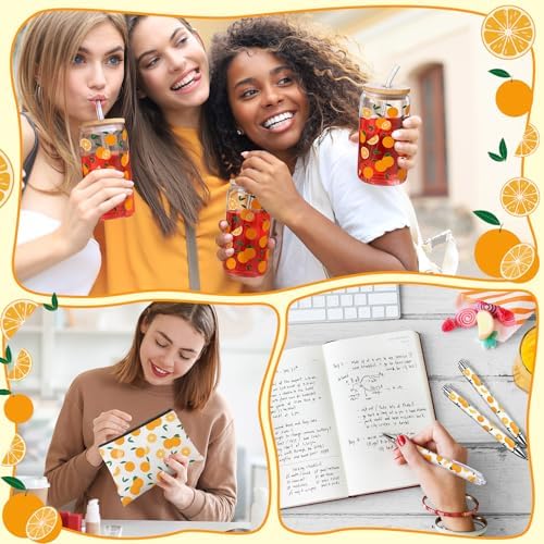 LemonRoad 24Pcs Orange Fruit Gift Sets Bulk for Women, Birthday Party Gifts - Image 5