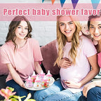 48 Pcs Baby Shower Favor Bottles Mini Milk Bottle Party Favor Gift, Pink - Image 4
