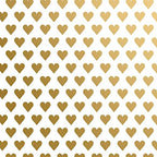 Jillson Roberts Recycled Gift Wrapping Paper, Golden Hearts, Pack of 6 Rolls by JillsonRoberts