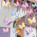 16 Pcs Large Butterfly Party Decoration 3D Pastel Double Layer - Image 3
