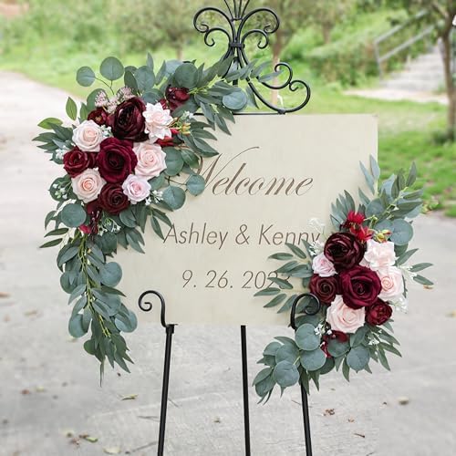 ponatia Artificial Wedding Arch Flowers Set of 2 - Image 4