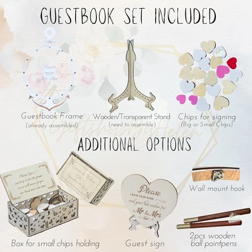 Wedding Guest Book Alternative Drop Box Frame, Nautical Anchor Beach Decor - Image 5