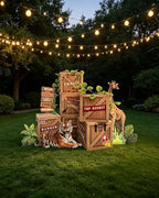 Safari Birthday Decorations 10x10x10 in Jungle Party Decor Boxes - Image 6