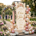 Yebo Wedding Welcome Sign Stand, Adjustable Display Easel with Carry Bag - Image 4