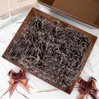 EVELOMO 10 Pack Empty Gift Baskets to Fill - 12" x 10" Large Baskets for Gifts Empty, Sturdy DIY Gifts Baskets Sets with 500g Crinkle Cut Papers for Birthdays Weddings Parties and Holidays (Brown) - Image 6