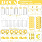 48 Pcs Baby Shower Game Prizes Gift Set for Guests, Yellow - Image 2